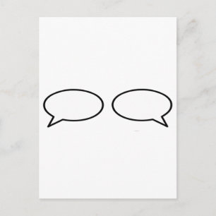 Carte Postale Word Buble Gauche Droite Le MUSÉE Zazzle Cadeaux
