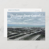 Carte Postale World2Celebrate : Bonjour de Cancale ! (Devant / Derrière)