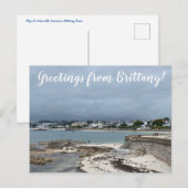 Carte Postale World2Celebrate : Salutations de Bretagne! (Devant / Derrière)