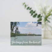 Carte Postale World2Celebrate : Salutations de Bucarest! (Debout devant)