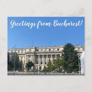 Carte Postale World2Celebrate : Salutations de Bucarest!