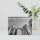 Carte Postale World2Celebrate : Salutations de Bucarest! (Debout devant)
