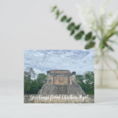 Carte Postale World2Celebrate : Salutations de Chichén Itzá! (Debout devant)