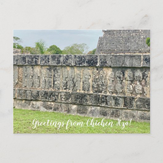 Carte Postale World2Celebrate : Salutations de Chichén Itzá! (Devant)