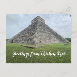 Carte Postale World2Celebrate : Salutations de Chichén Itzá!