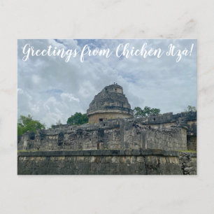 Carte Postale World2Celebrate : Salutations de Chichén Itzá!