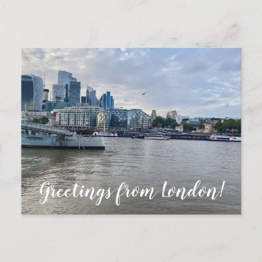Carte Postale World2Celebrate : Salutations de Londres! (Devant)