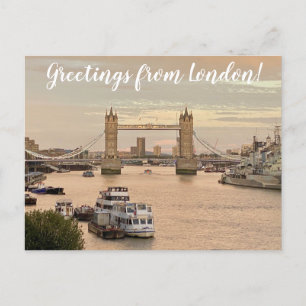 Carte Postale World2Celebrate : Salutations de Londres!