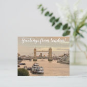 Carte Postale World2Celebrate : Salutations de Londres! (Debout devant)