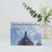 Carte Postale World2Celebrate : Salutations de Nuremberg! (Debout devant)