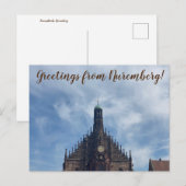 Carte Postale World2Celebrate : Salutations de Nuremberg! (Devant / Derrière)