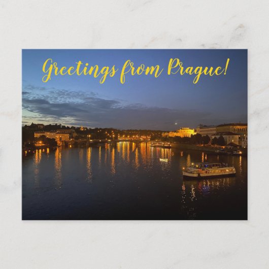 Carte Postale World2Celebrate : Salutations de Prague! (Devant)