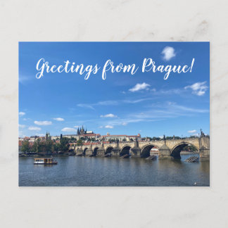 Carte Postale World2Celebrate : Salutations de Prague!