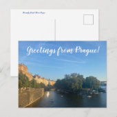 Carte Postale World2Celebrate : Salutations de Prague! (Devant / Derrière)