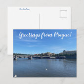 Carte Postale World2Celebrate : Salutations de Prague! (Devant / Derrière)