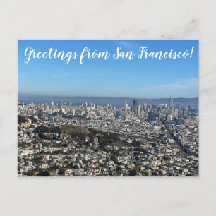 Carte Postale World2Celebrate : Salutations de San Francisco!
