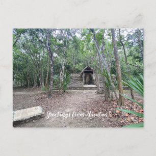 Carte Postale World2Celebrate : Salutations du Yucatán !