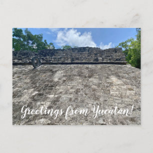Carte Postale World2Celebrate : Salutations du Yucatán !