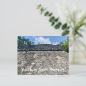 Carte Postale World2Celebrate : Salutations du Yucatán ! (Debout devant)