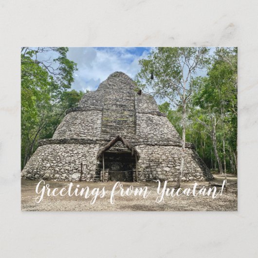 Carte Postale World2Celebrate : Salutations du Yucatán ! (Devant)