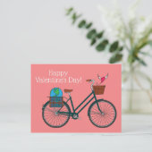 Carte Postale World Bike Joyeux Valentine's_Blush (Debout devant)