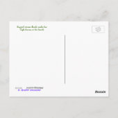 Carte Postale World Blue Yonder (Dos)