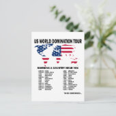 Carte Postale World Domination Tour (Debout devant)
