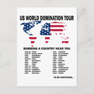 Carte Postale World Domination Tour