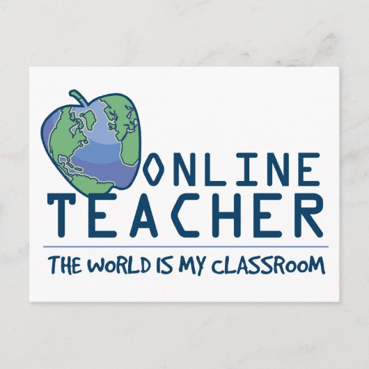 Carte Postale World Is My Classroom (Devant)