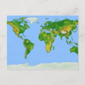 Carte postale World Map (Devant)