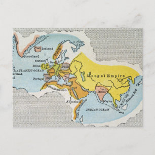 Carte Postale WORLD MAP, c1300.