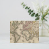 Carte Postale World, Mercator's Projection 2 (Debout devant)