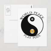 Carte postale World Peace (Devant / Derrière)