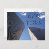 CARTE POSTALE WORLD TRADE CENTER (Devant / Derrière)