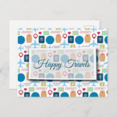 Carte Postale World Travel PostCard (Devant / Derrière)