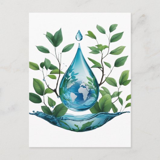 Carte Postale World Water Day (Devant)