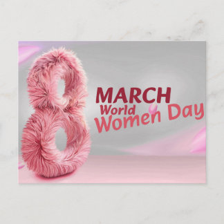 Carte Postale world woman day