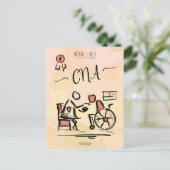 Carte Postale World's Best CNA - Certified Nurse Assistant Don (Debout devant)