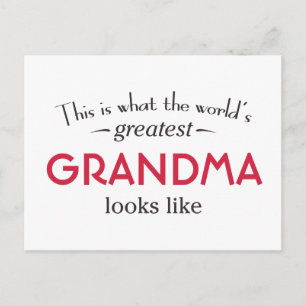 Carte Postale World's Greatest Grandma
