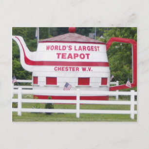 Carte Postale World's Largest Teapot