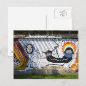 Carte Postale Worm Girl (Devant / Derrière)