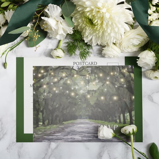 Carte Postale Wormsloe Lieu Green Live Oaks RSVP