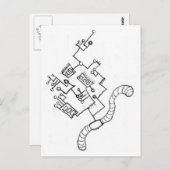 Carte Postale Wormwired (Devant / Derrière)
