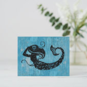 Carte Postale Worn Mermaid (Debout devant)