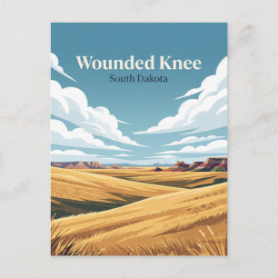 Carte Postale Wounded Knee Dakota du Sud