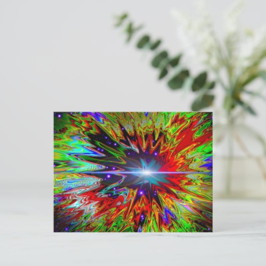 Carte postale Wow (Debout devant)