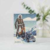 Carte Postale WPA Alaska (Debout devant)