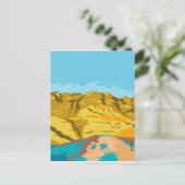 Carte Postale WPA de Red Rock Canyon (Debout devant)