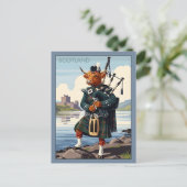 Carte Postale WPA Écosse Loch Ness (Debout devant)