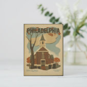 Carte postale WPA-Philadelphie (Debout devant)